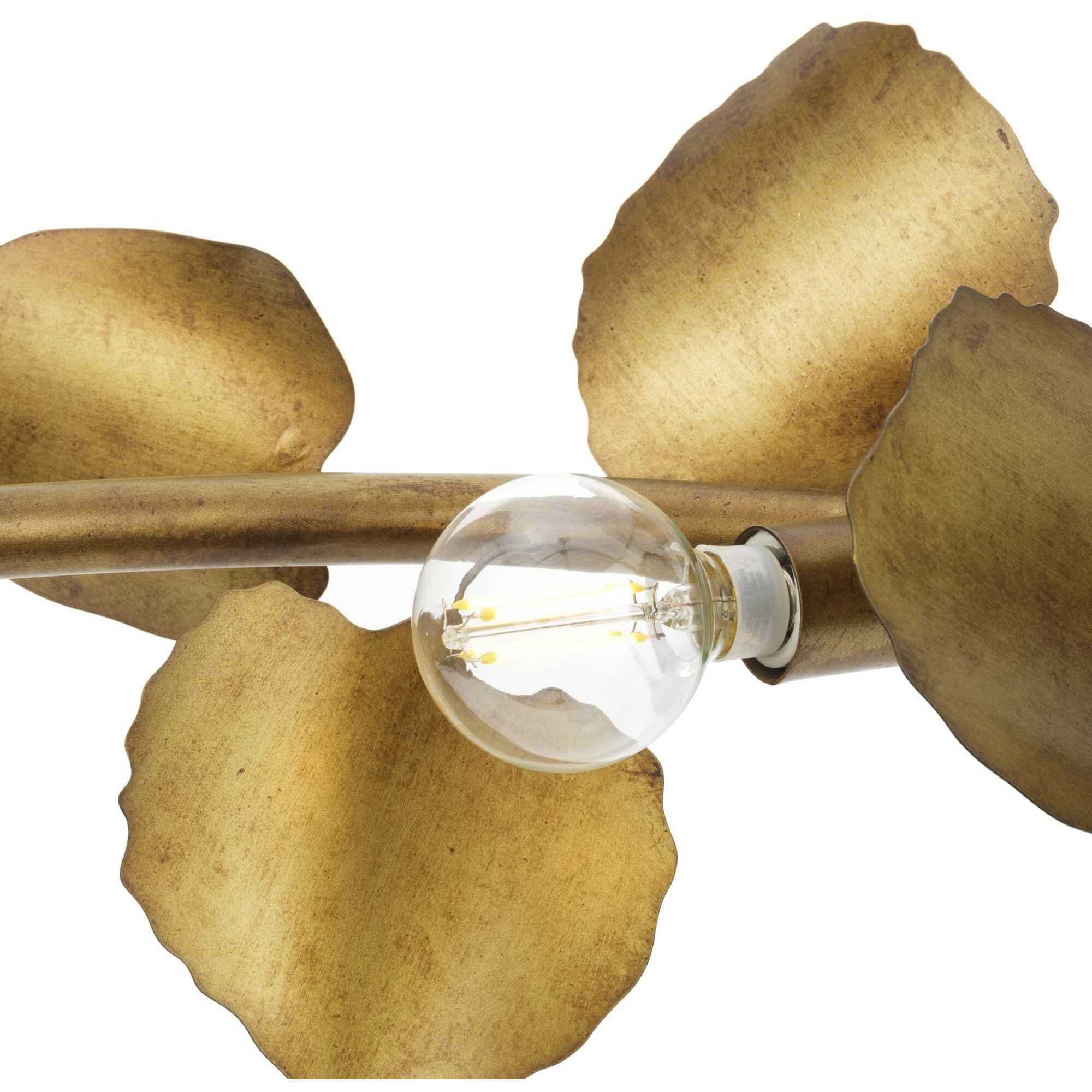ライト・ランタン WHAT WE WANT GOALSTAND OAK Laurel 7 Light 50.5 inch Gold Ombre Linear Chandelier