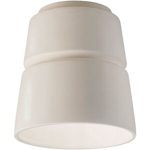 Radiance Collection 1 Light 7.5 inch Rust Patina Outdoor Flush-Mount