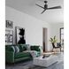 Paso 60 inch Matte Black Ceiling Fan
