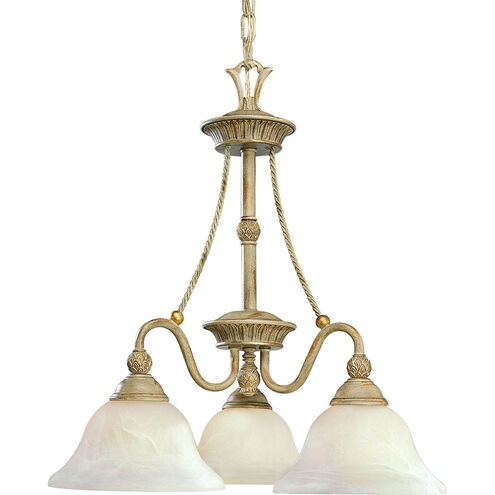 Savannah 3 Light 22 inch Seabrook Chandelier Ceiling Light
