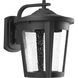 East Haven LED LED 12 inch Textured Black Outdoor Wall Lantern, Large, Progress LED