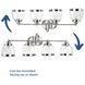 Judson 4 Light 36 inch Polished Nickel Bath Vanity Wall Light