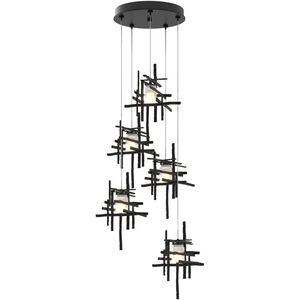 Tura 5 Light 27.3 inch Ink Pendant Ceiling Light
