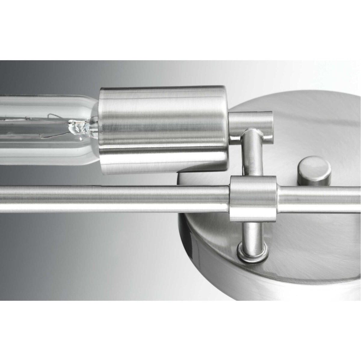 Circuit 2 Light 27.25 inch Brushed Nickel Bath Vanity Wall Light