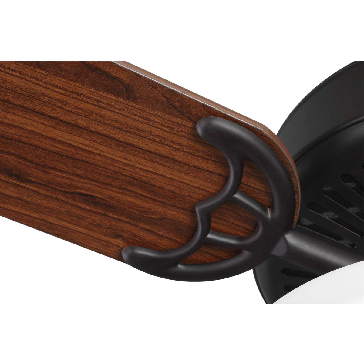 Builder 52 inch Architectural Bronze with Medium Cherry/Classic Walnut Blades Ceiling Fan