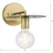 Trimble 1 Light 8 inch Brushed Bronze Wall Bracket Wall Light, Design Series