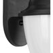 Polycarbonate Outdoor 1 Light 9 inch Textured Black Outdoor Wall Lantern