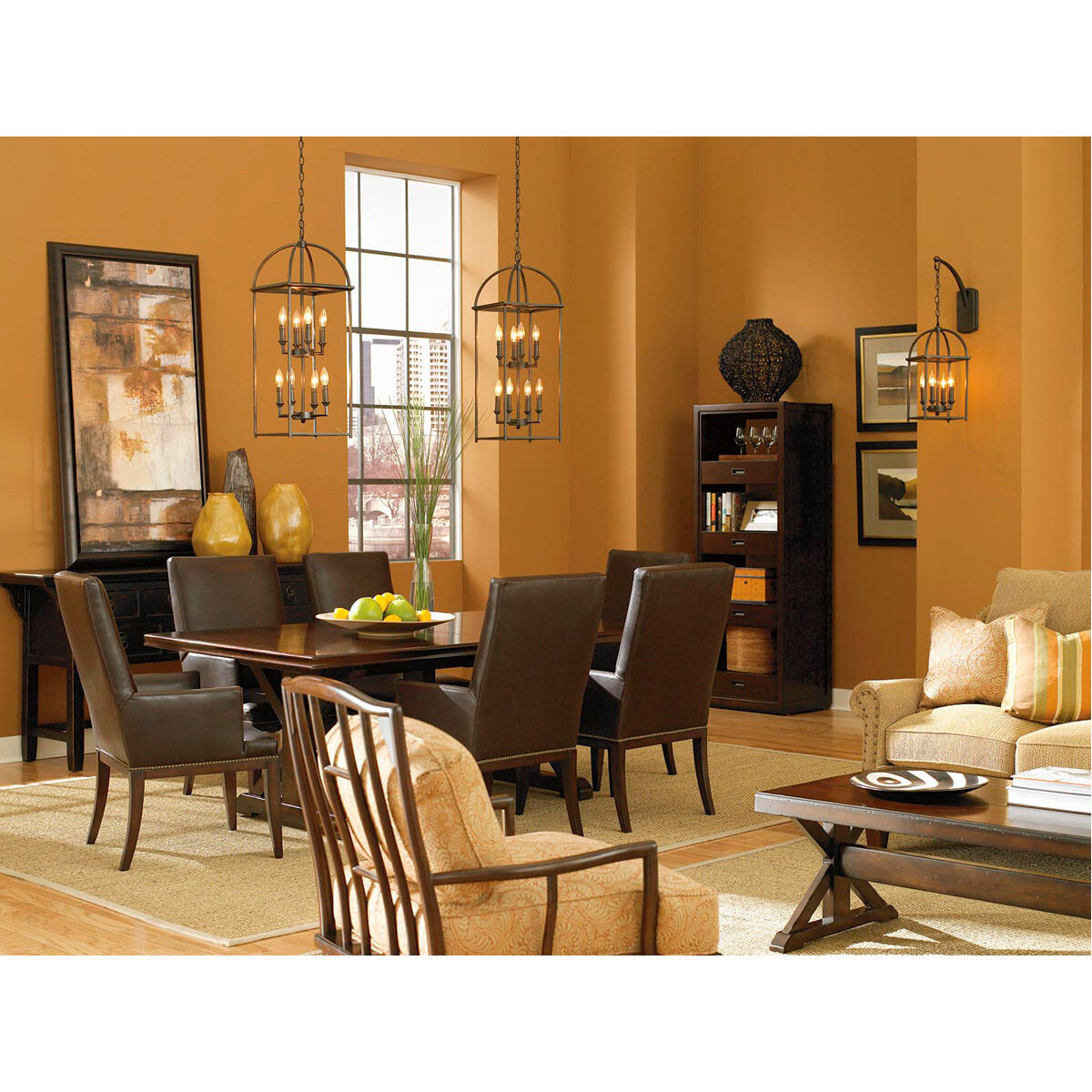 Piedmont 8 Light 12 inch Burnished Silver Chandelier Ceiling Light