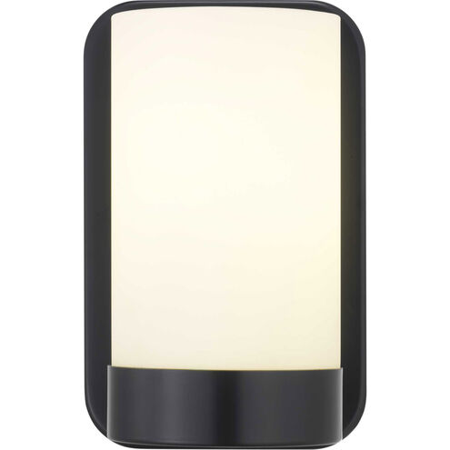 Elevate 1 Light 5 inch Matte Black Bath Vanity Wall Light, Design Series