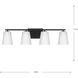 Vertex 4 Light 29 inch Matte Black Bath Light Wall Light