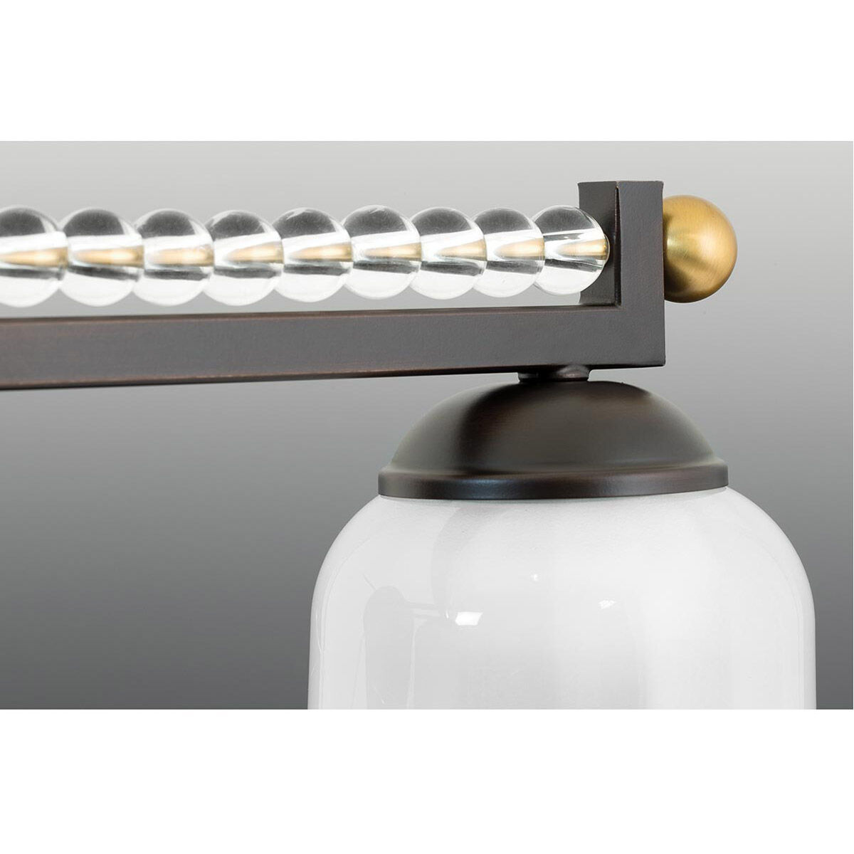 Carlyn 2 Light 13.38 inch Antique Bronze Bath Vanity Wall Light, Design Series