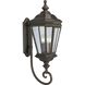 Crawford 3 Light 29 inch Oil Rubbed Bronze Outdoor Wall Lantern