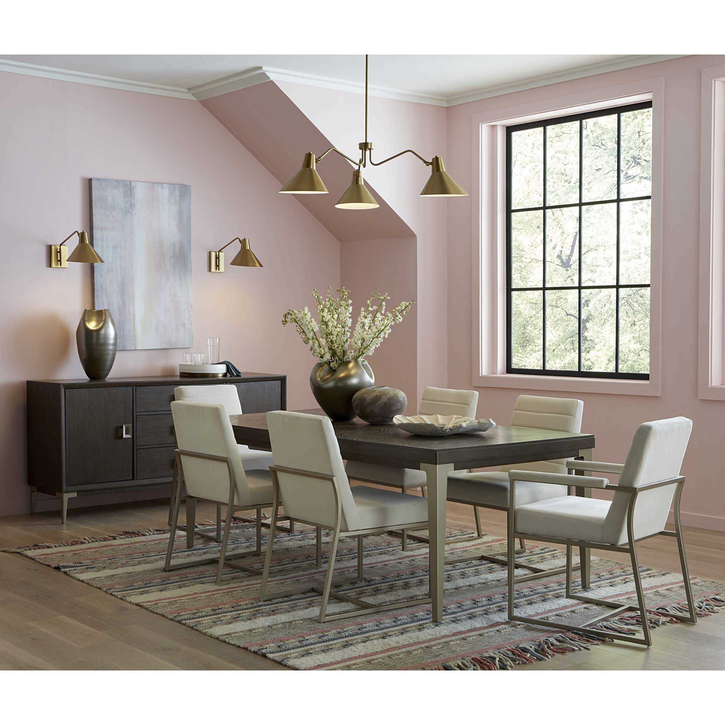 Trimble 3 Light 44.12 inch Brushed Bronze Chandelier Ceiling Light, Design Series