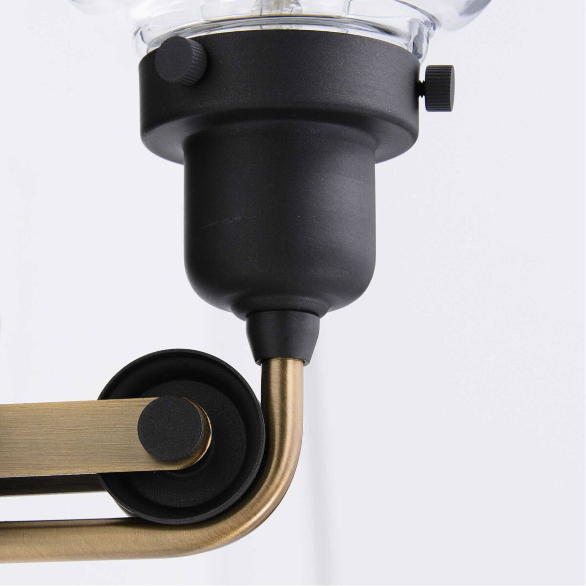 Rushton 2 Light 16 inch Graphite Bath Vanity Wall Light