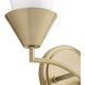 Pinellas 2 Light 15 inch Soft Gold Vanity Light Wall Light, Design Series