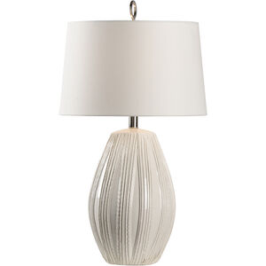 Wildwood 29 inch 100 watt Ivory Glaze Table Lamp Portable Light