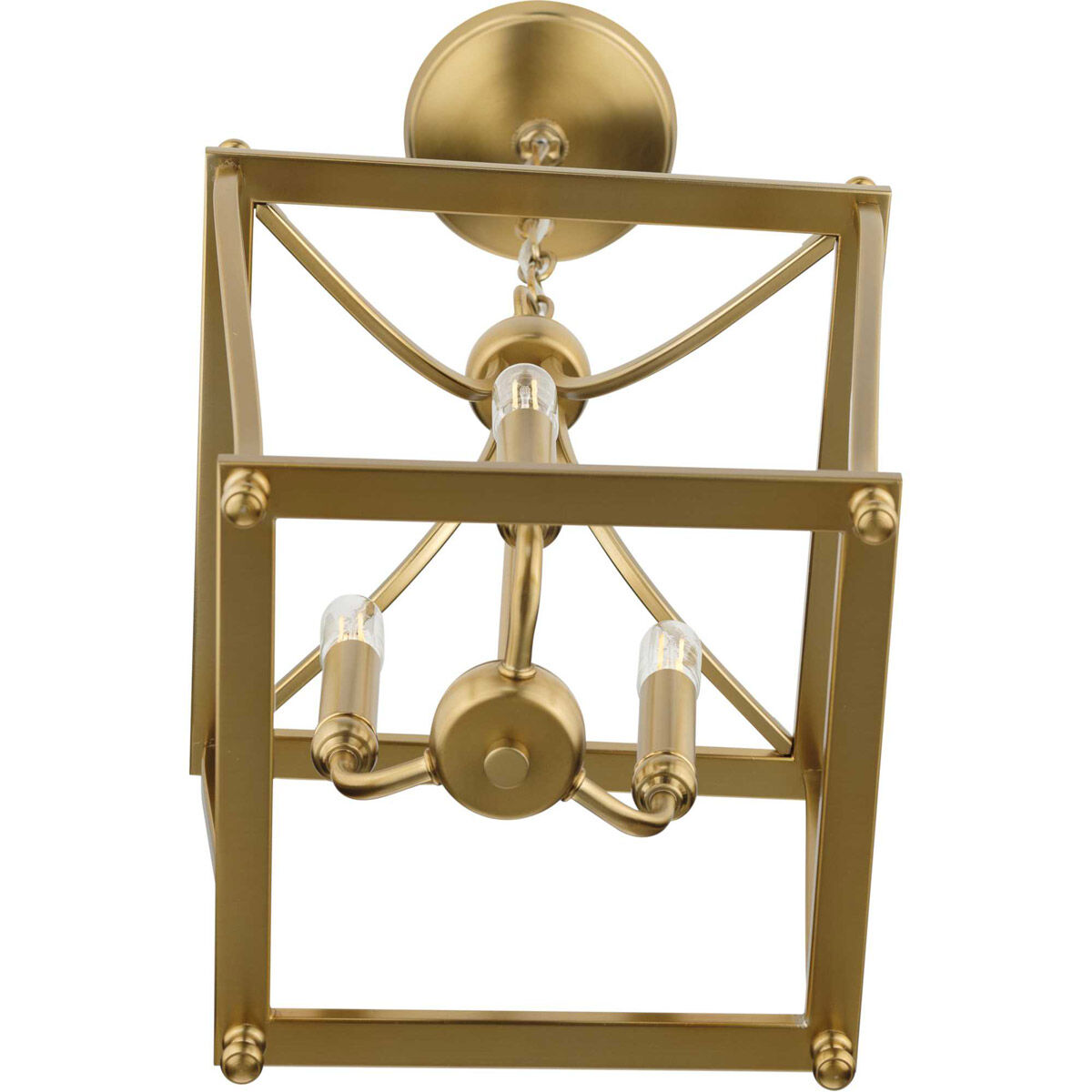 Parkhurst 3 Light 11 inch Brushed Bronze Foyer Pendant Ceiling Light