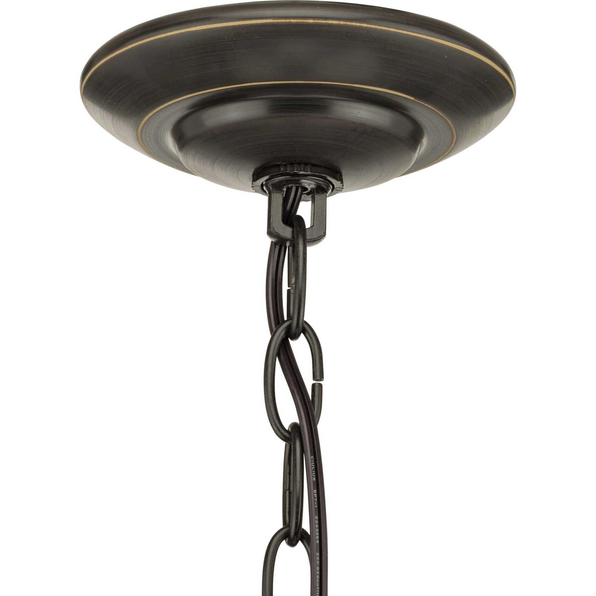 Bravo 3 Light 23 inch Antique Bronze Chandelier Ceiling Light