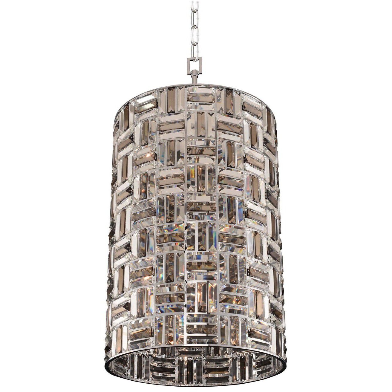 Modello 8 Light 19 inch Chrome Foyer Light Ceiling Light