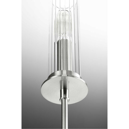 Rainey 3 Light 18 inch Brushed Nickel Semi-Flush Mount Convertible Ceiling Light