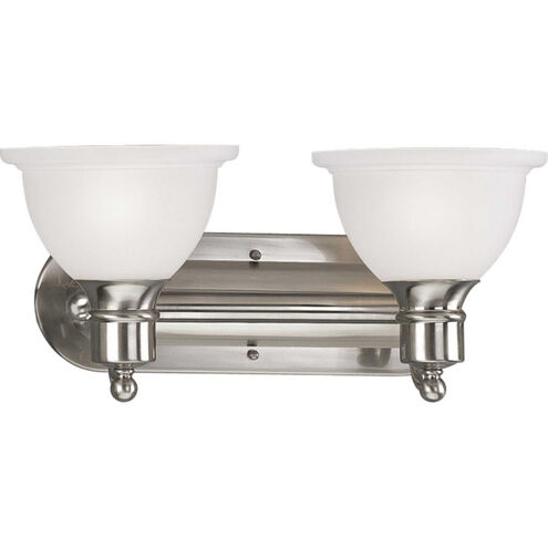 Madison 2 Light 17.5 inch Brushed Nickel Bath Vanity Wall Light