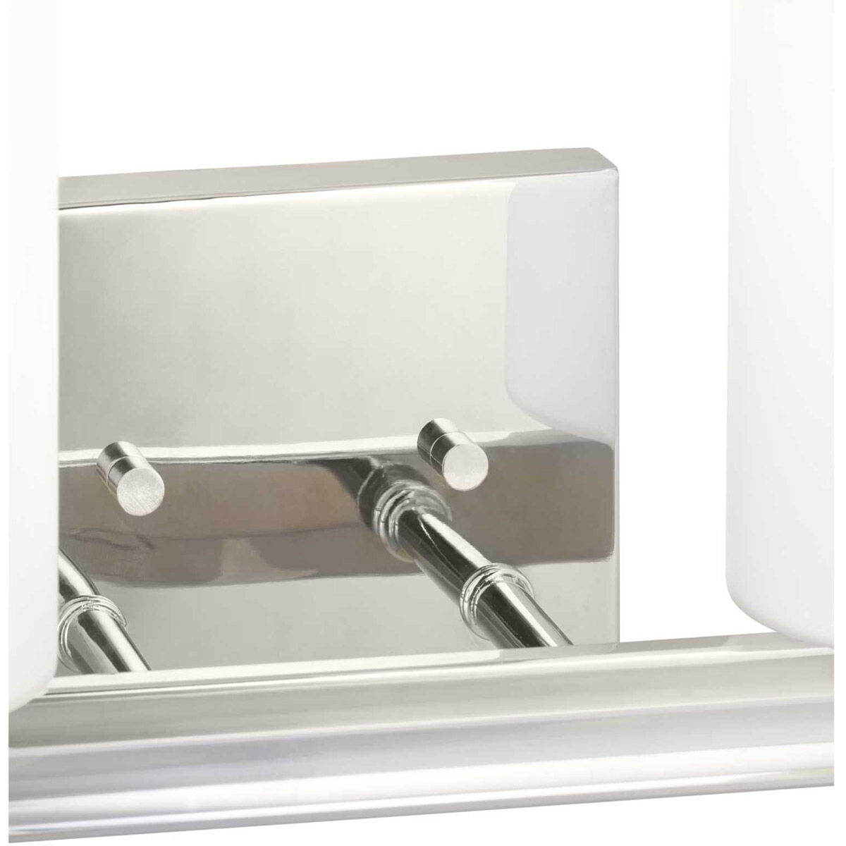 Lisbon 2 Light 18 inch Polished Nickel Bath Vanity Wall Light, Design Series