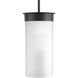 Hawthorne 1 Light 7.5 inch Textured Black Outdoor Hanging Lantern, Large