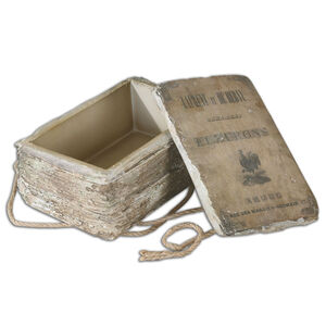 Berny 6 inch Aged Stone Box