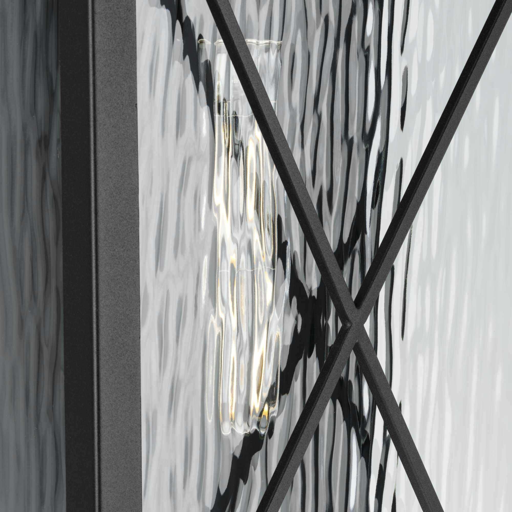 Wakeford 1 Light 21.5 inch Textured Black Wall Lantern