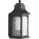 Maison 1 Light 14 inch Black Outdoor Wall Lantern, Small, Design Series