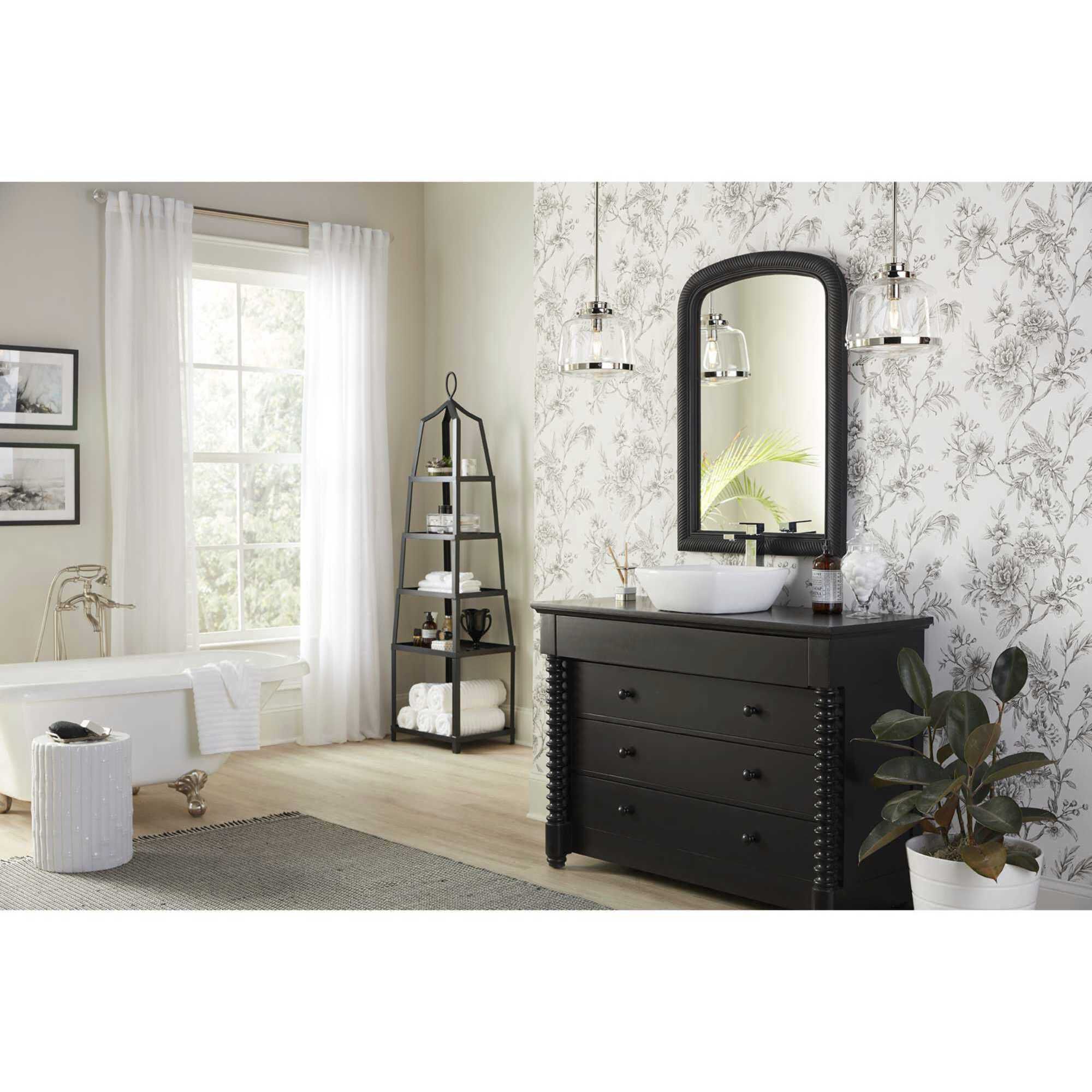 Judson 1 Light Polished Nickel Pendant Ceiling Light