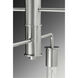 Calder 10 Light 38.5 inch Brushed Nickel Chandelier Ceiling Light, Design Series