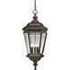 Crawford 4 Light 12 inch Oil Rubbed Bronze Outdoor Hanging Lantern