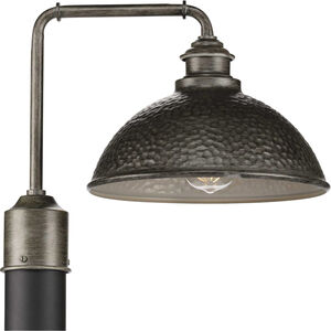 Englewood 1 Light 16 inch Antique Pewter Outdoor Post Lantern