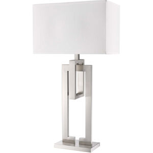 Precision 36 inch 150.00 watt Brushed Nickel Table Lamp Portable Light