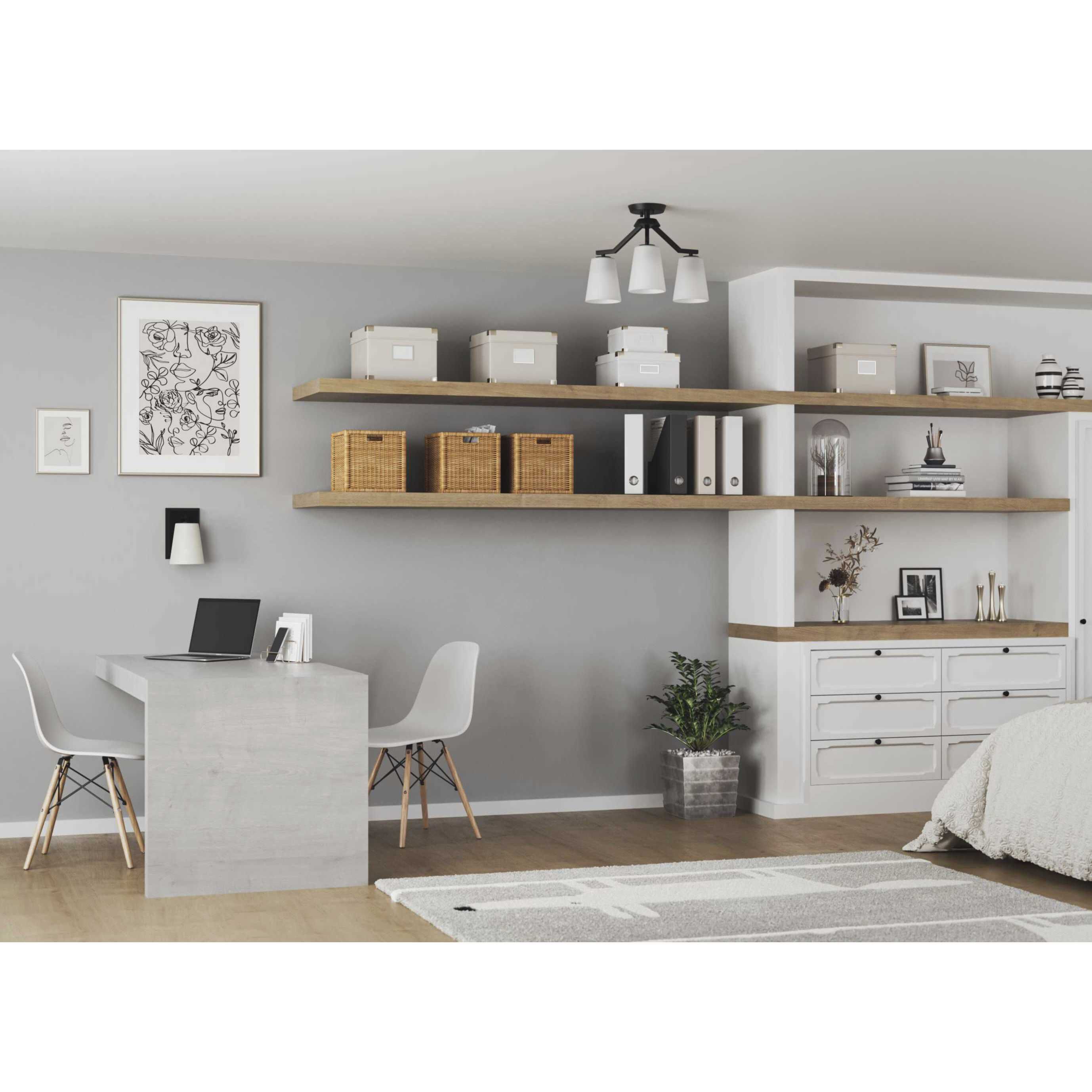 Vertex 1 Light 4.75 inch Matte Black Bath Light Wall Light