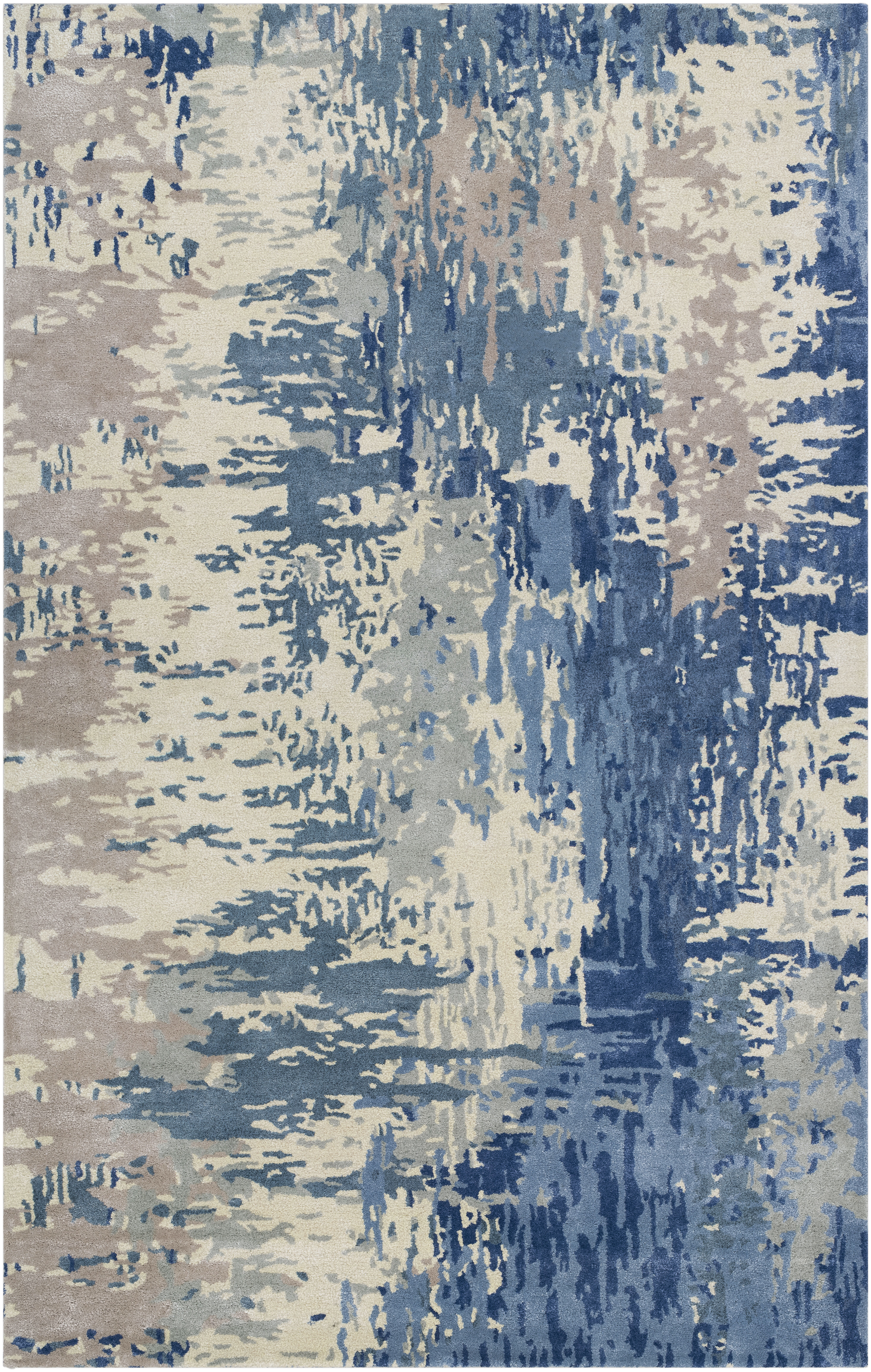 Utica 168 X 120 inch Dark Blue Rug, Rectangle