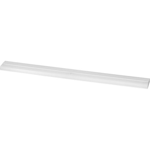 Undercabinet 120V 42 inch White Undercabinet Light in Bulbs Not Included, Cord Not Included, 42.625", KO for Rocker Switch