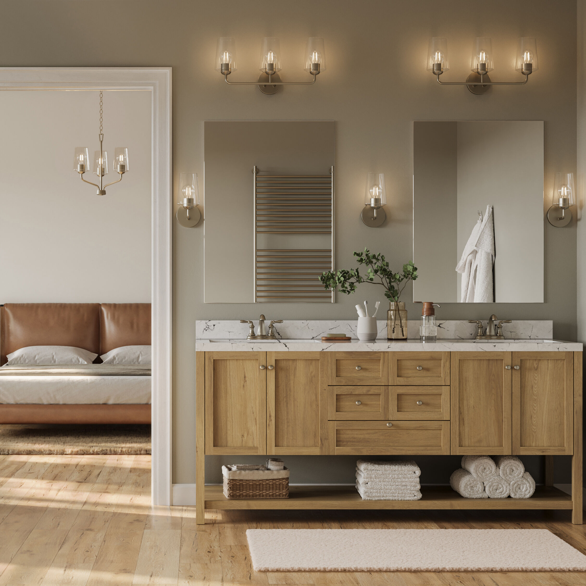 Celino Wall Sconce Wall Light in Brushed Nickel