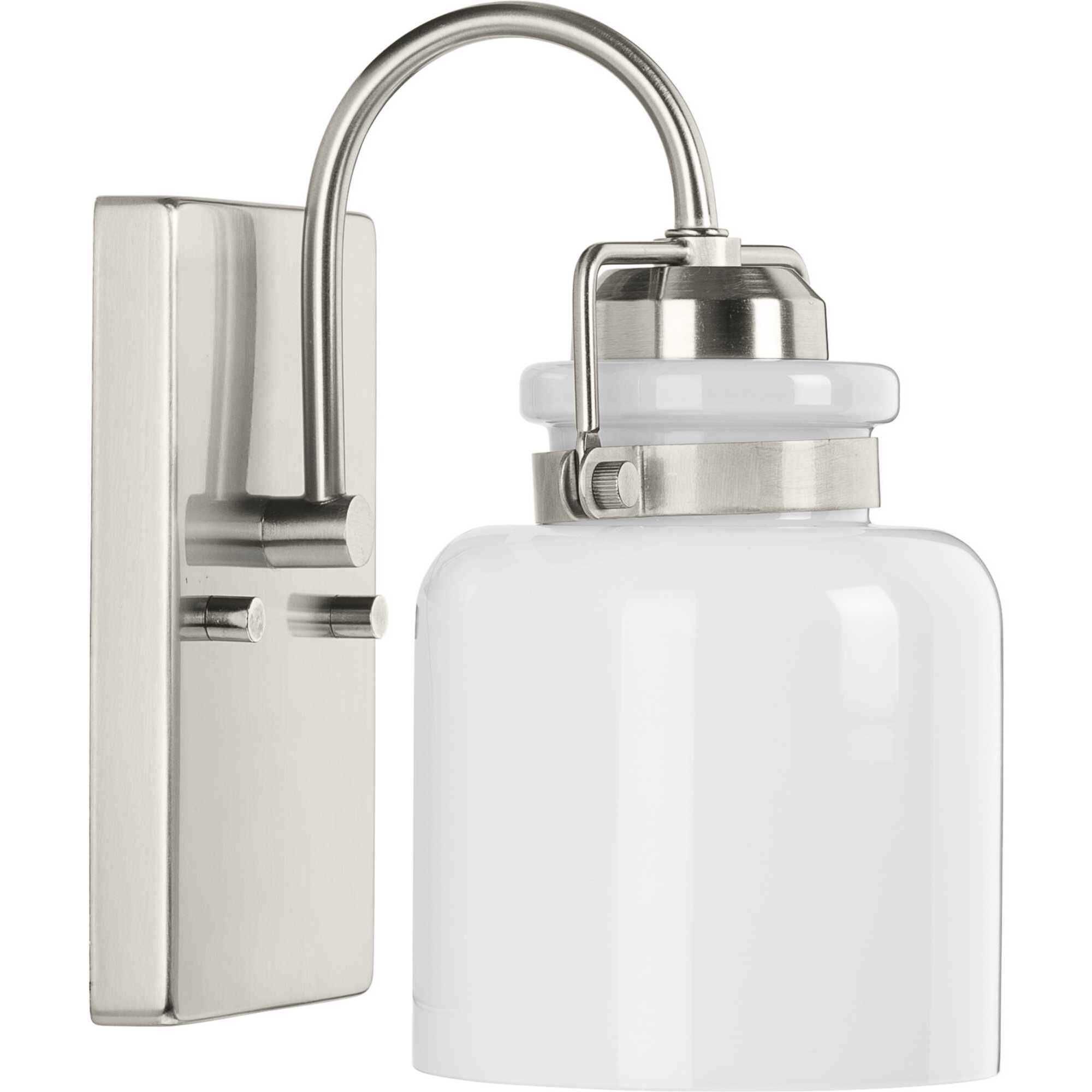 Fessler 1 Light 5 inch Brushed Nickel Bath Light Wall Light