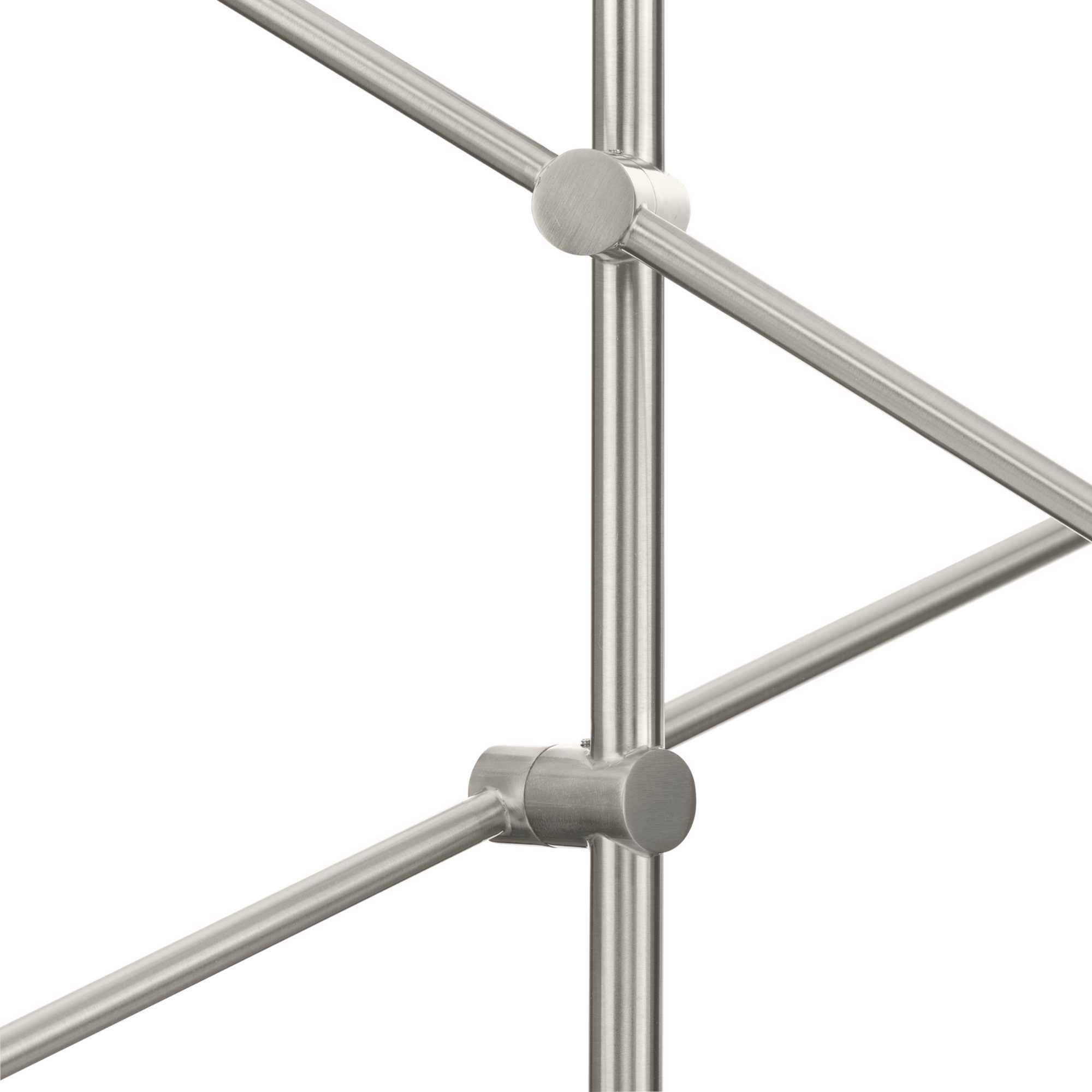 Cornett LED 44.12 inch Brushed Nickel Chandelier Ceiling Light