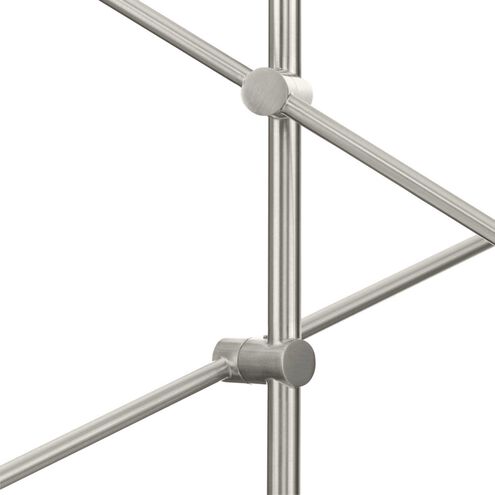 Cornett LED 44.12 inch Brushed Nickel Chandelier Ceiling Light