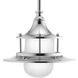 Parlay LED 8 inch Polished Chrome Pendant Ceiling Light, Design Series