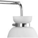 Lexie 3 Light 22 inch Polished Chrome Bathroom Vanity Light Wall Light