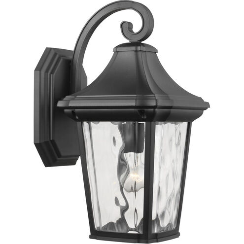 Marquette 1 Light 19 inch Textured Black Outdoor Wall Lantern, with DURASHIELD, Large
