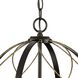 Brandywine 3 Light Antique Bronze Pendant Ceiling Light