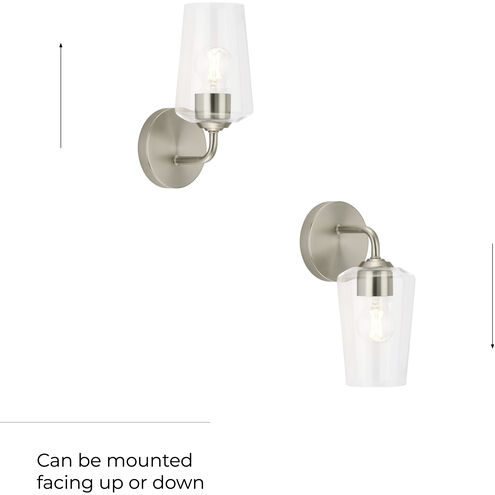 Celino Wall Sconce Wall Light in Brushed Nickel