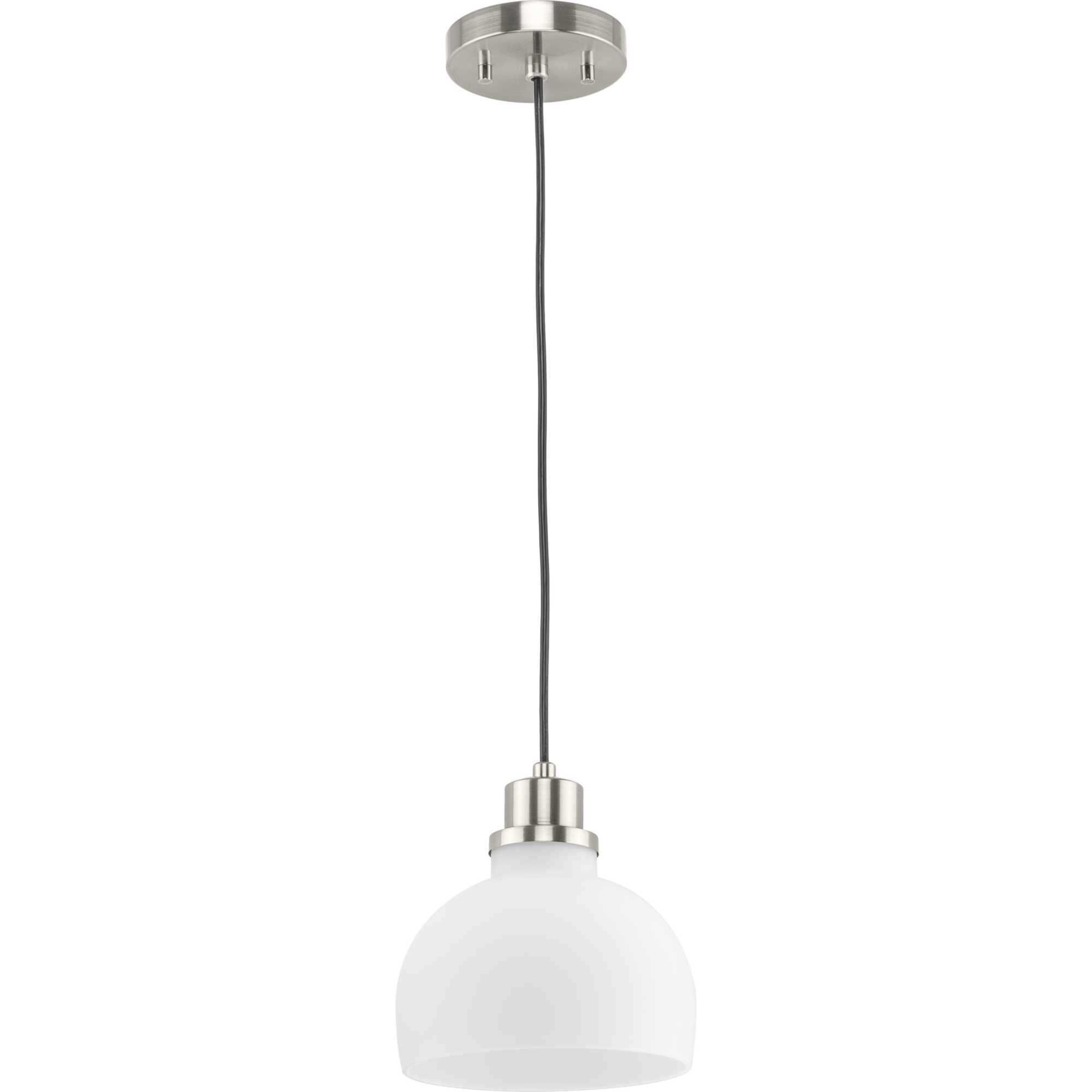 Garris 1 Light 8 inch Brushed Nickel Mini Pendant Ceiling Light