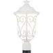 Leawood LED LED 18.88 inch White Outdoor Post Lantern, Design Series