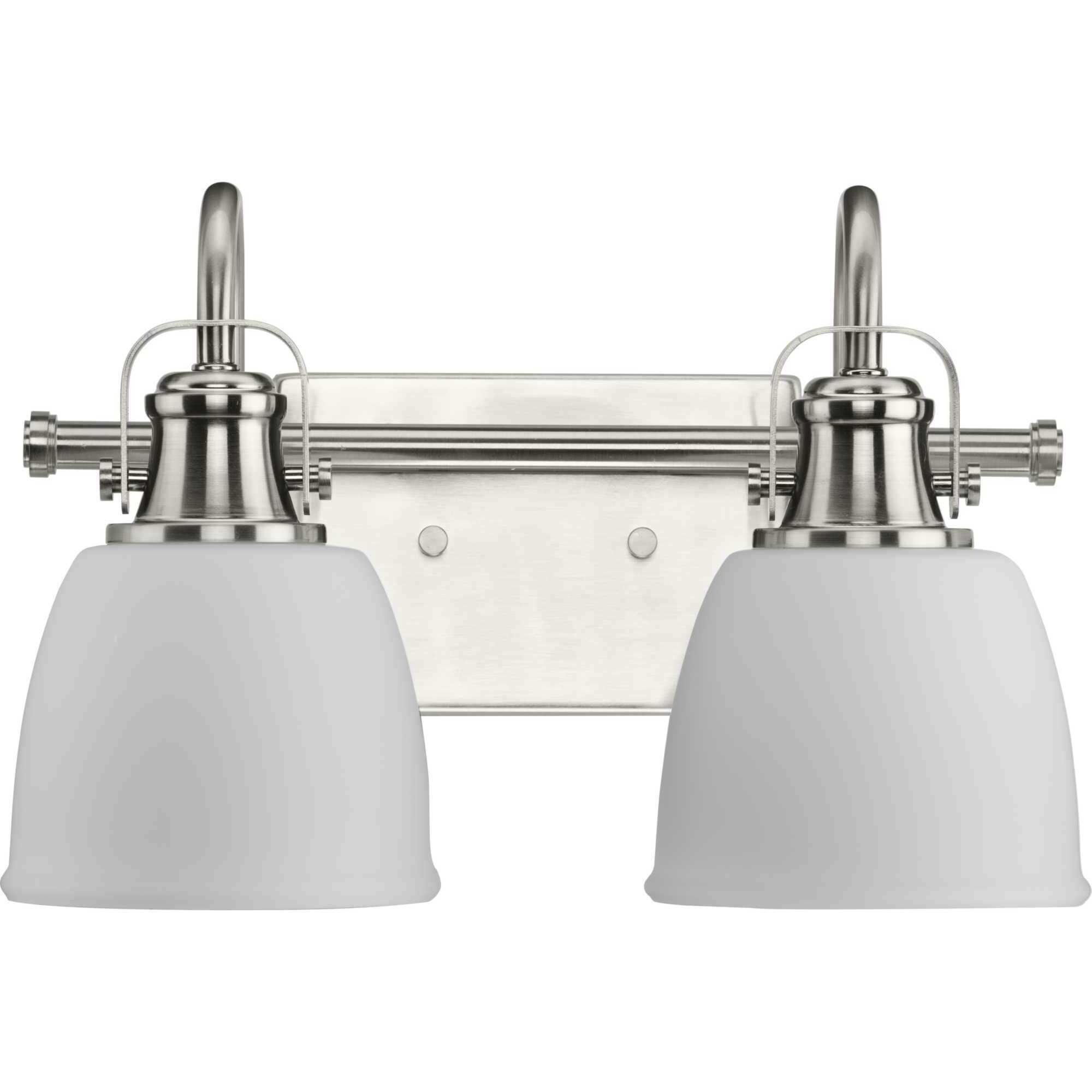 Preston 2 Light 14 inch Brushed Nickel Vanity Light Wall Light